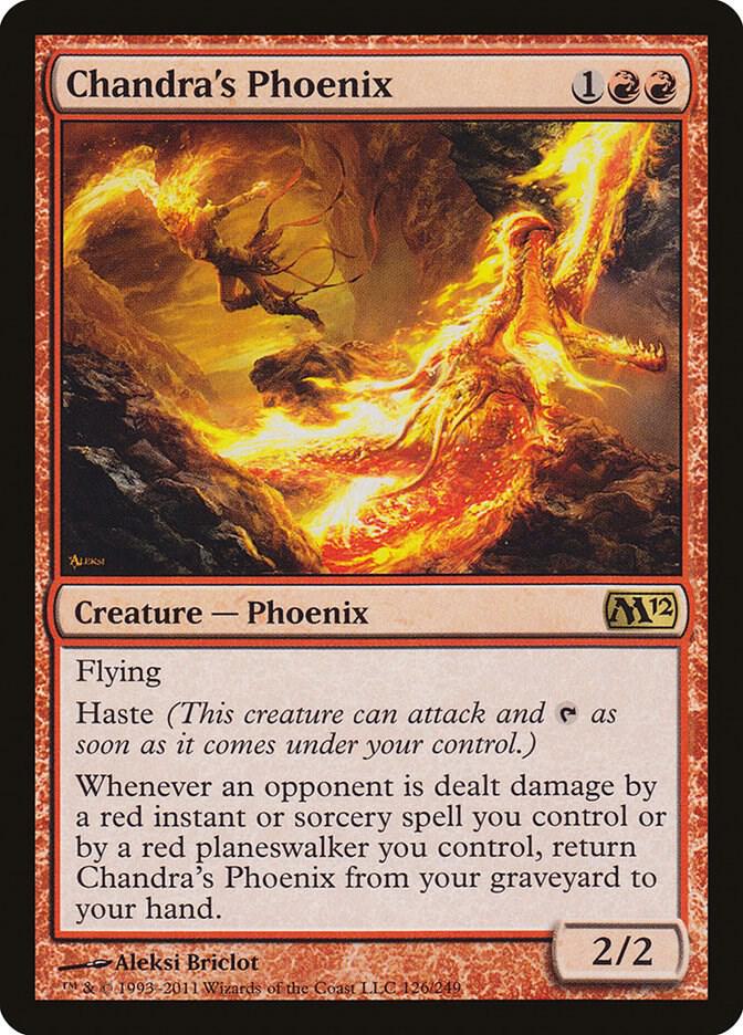 Chandra's Phoenix 126 (Magic 2012 (M12))  - Foil | Good Games Adelaide SA