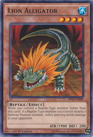 Lion Alligator [BP03-EN089] Rare | Good Games Adelaide SA
