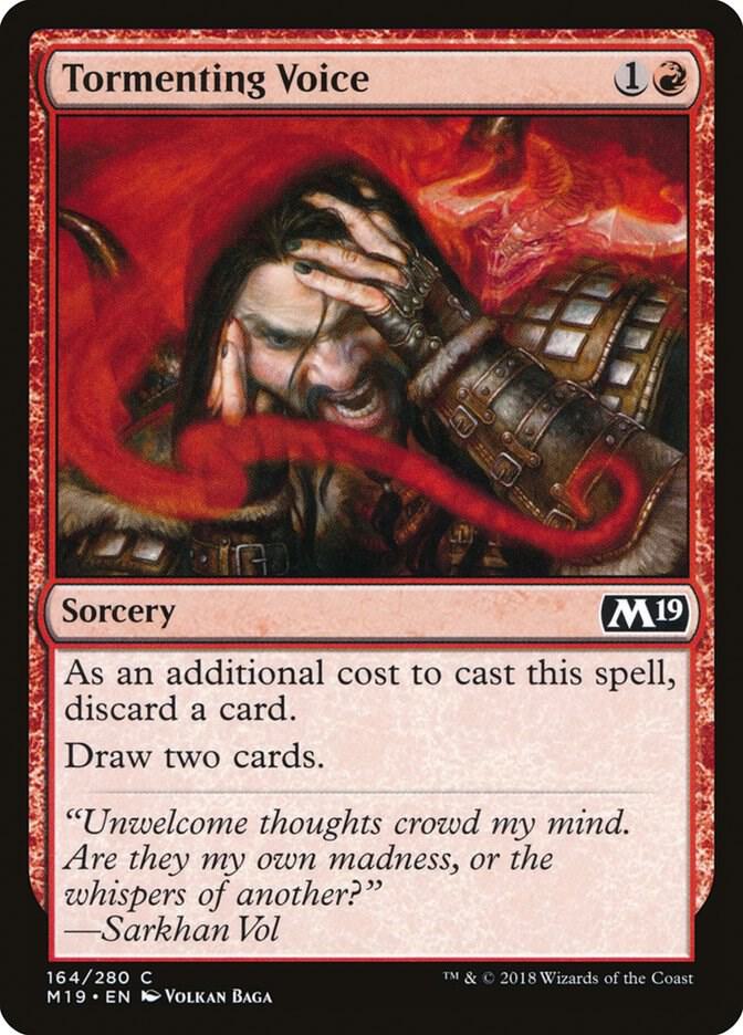Tormenting Voice 164 (Core Set 2019)  | Good Games Adelaide SA