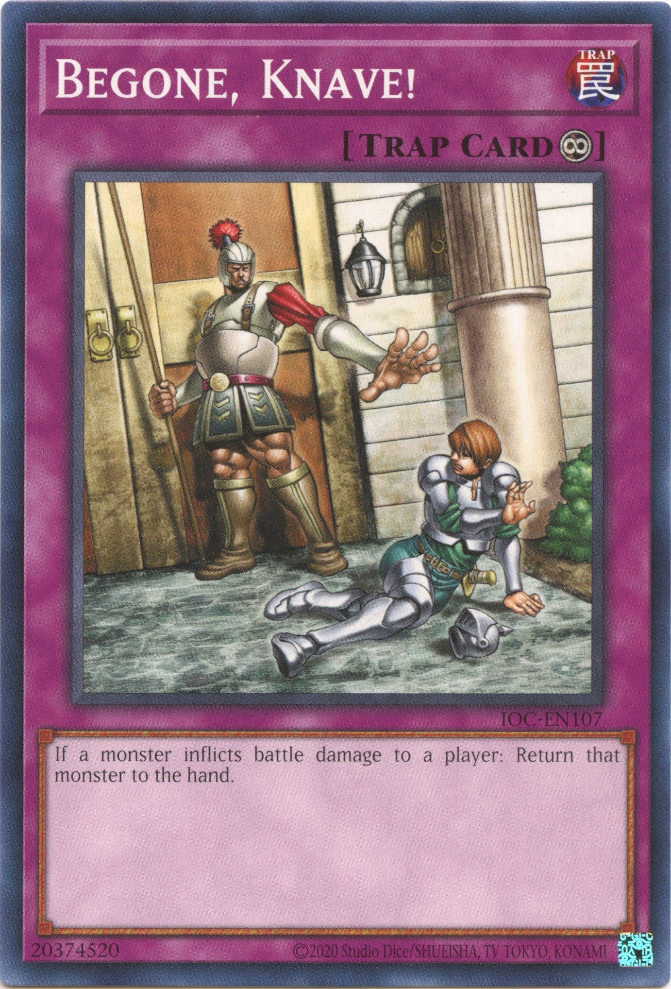 Begone, Knave! (25th Anniversary) [IOC-EN107] Common | Good Games Adelaide SA