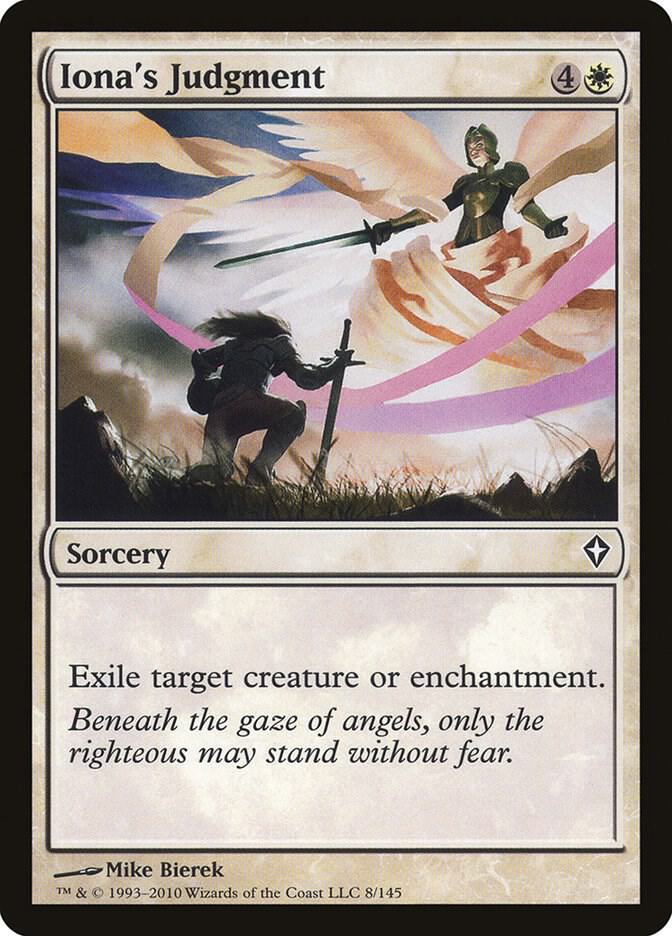 Iona's Judgment 8 (Worldwake)  - Foil | Good Games Adelaide SA