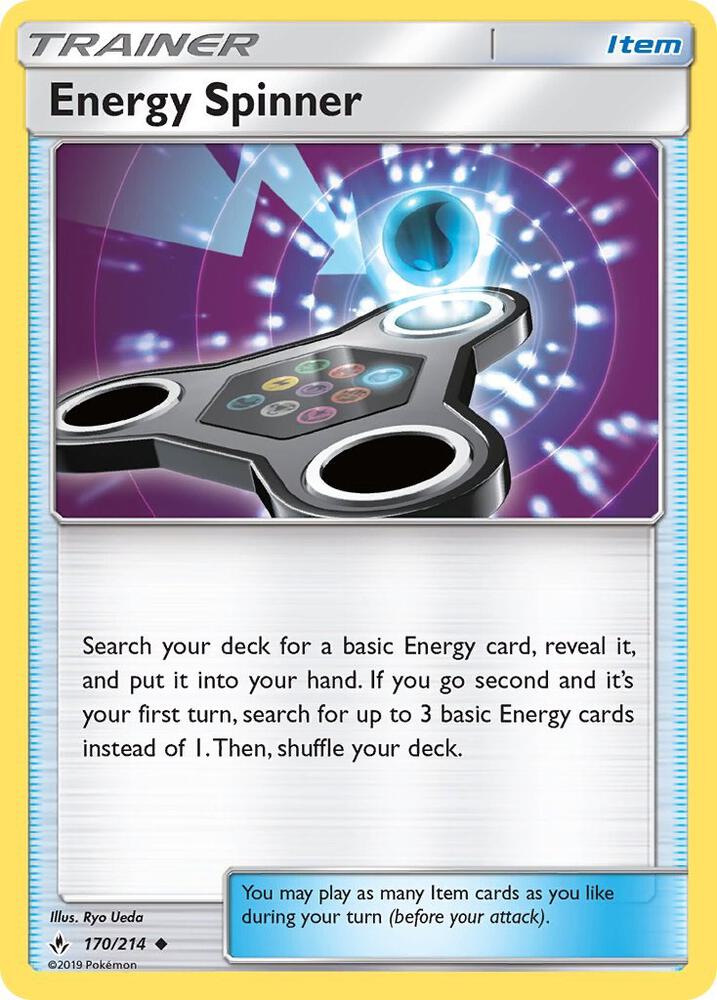Energy Spinner 170/214 (SM - Unbroken Bonds)  | Good Games Adelaide SA