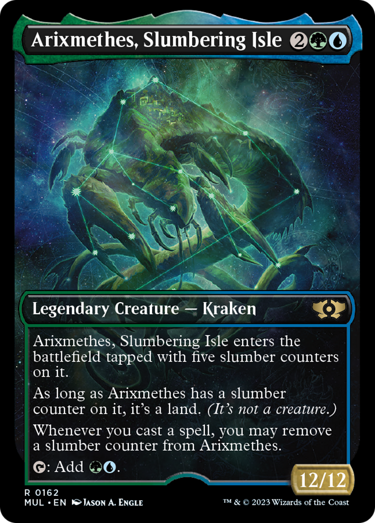 Arixmethes, Slumbering Isle (Halo Foil) [Multiverse Legends] | Good Games Adelaide SA
