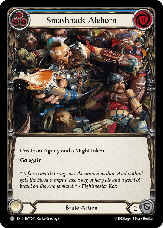 Smashback Alehorn [HVY044] (Heavy Hitters)  Rainbow Foil | Good Games Adelaide SA