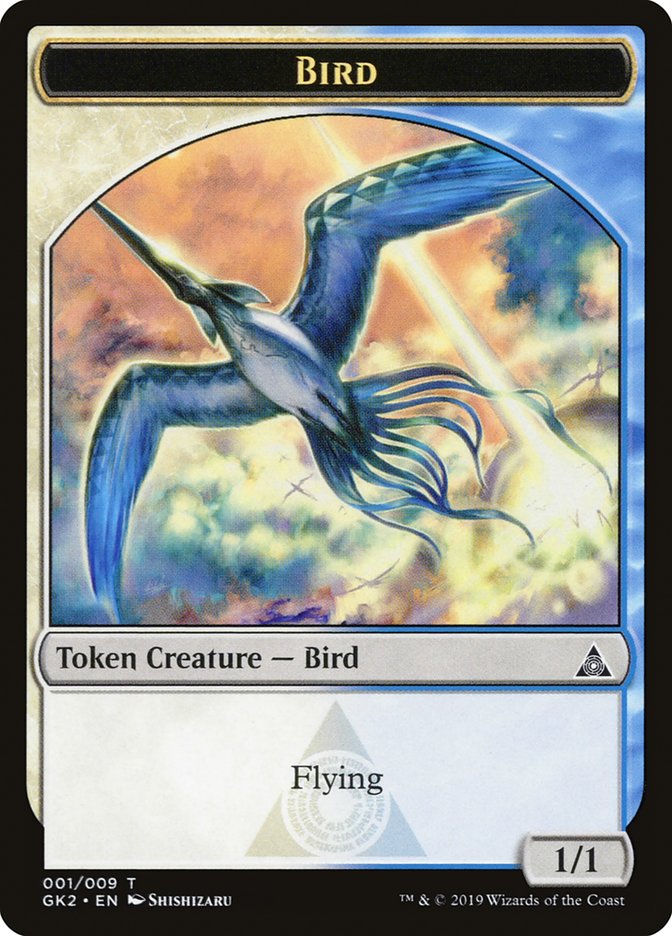 Bird // Sphinx Token [Ravnica Allegiance: Guild Kits] | Good Games Adelaide SA