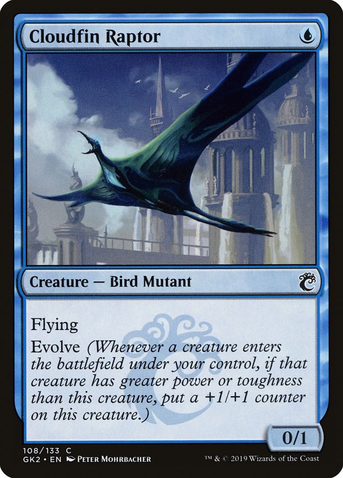 Cloudfin Raptor [Ravnica Allegiance Guild Kit] | Good Games Adelaide SA