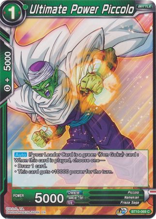 Ultimate Power Piccolo (BT10-069) [Rise of the Unison Warrior 2nd Edition] | Good Games Adelaide SA