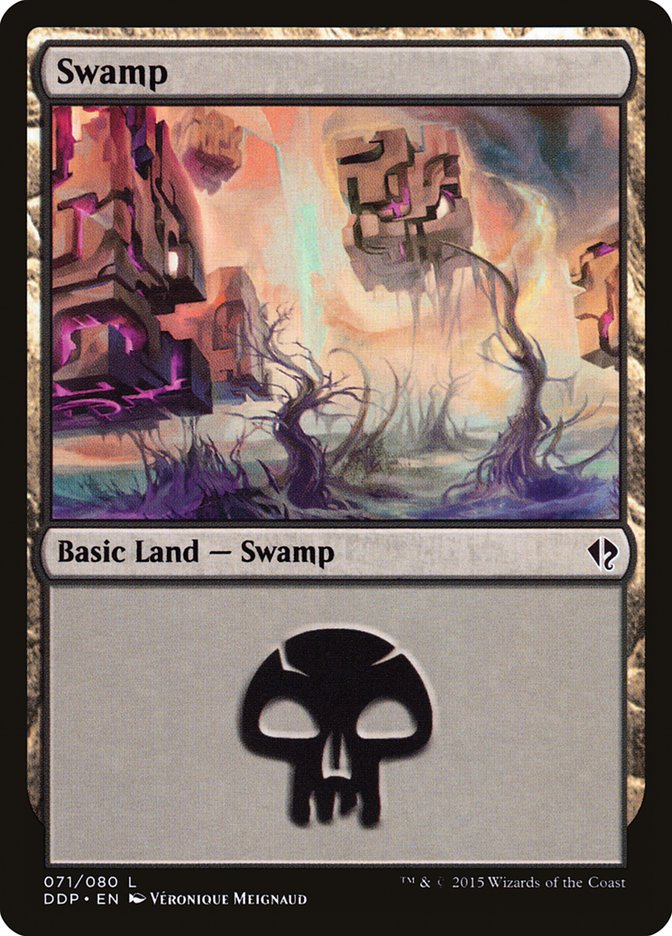 Swamp (71) [Duel Decks: Zendikar vs. Eldrazi] | Good Games Adelaide SA