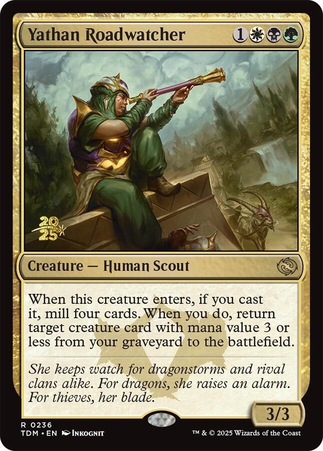 Yathan Roadwatcher 236 (Prerelease Cards)  - Foil | Good Games Adelaide SA