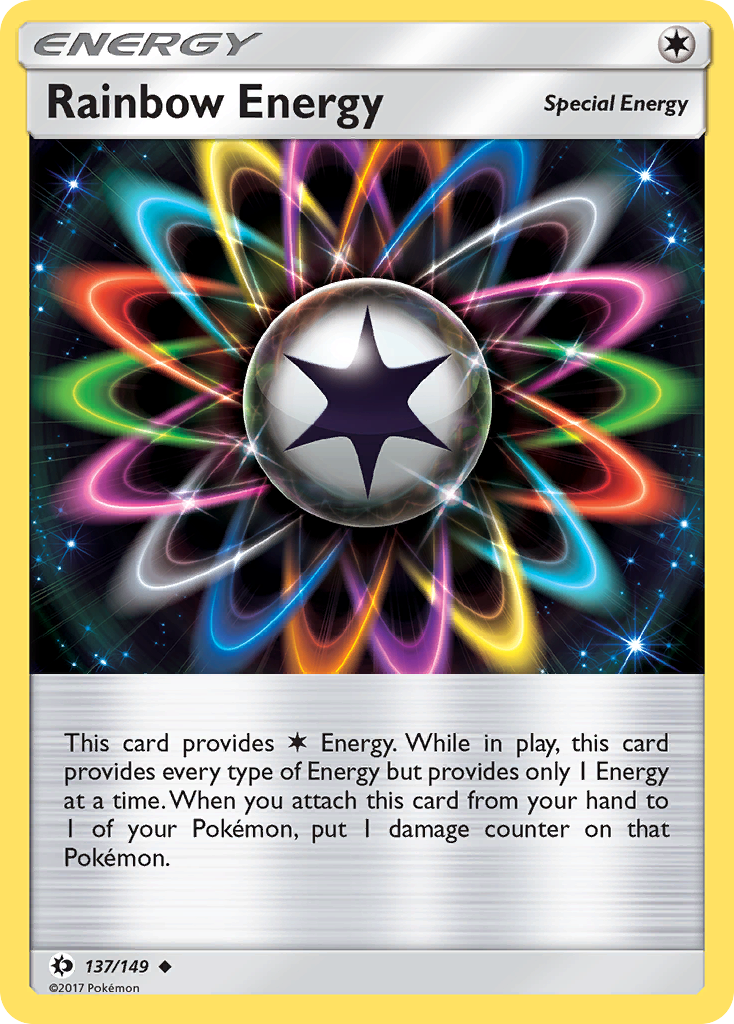 Rainbow Energy (137/149) [Sun & Moon: Base Set] | Good Games Adelaide SA