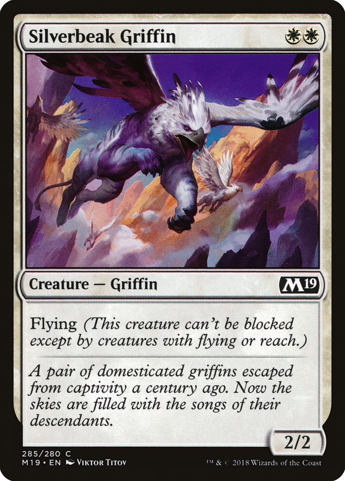 Silverbeak Griffin 285 (Core Set 2019)  | Good Games Adelaide SA