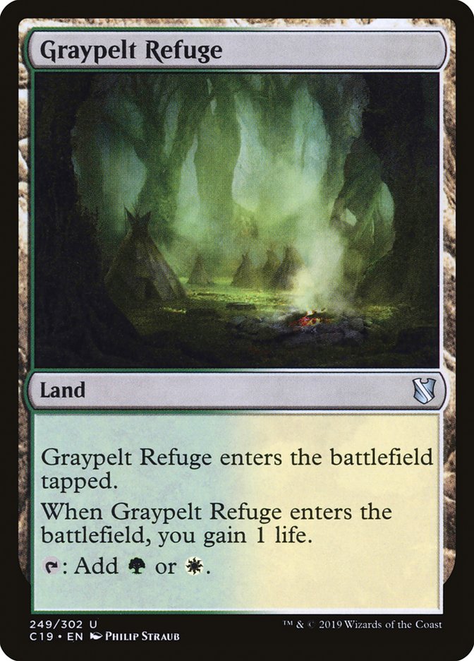 Graypelt Refuge [Commander 2019] | Good Games Adelaide SA
