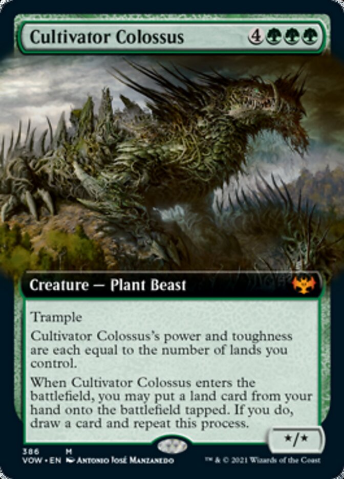 Cultivator Colossus (Extended) [Innistrad: Crimson Vow] | Good Games Adelaide SA