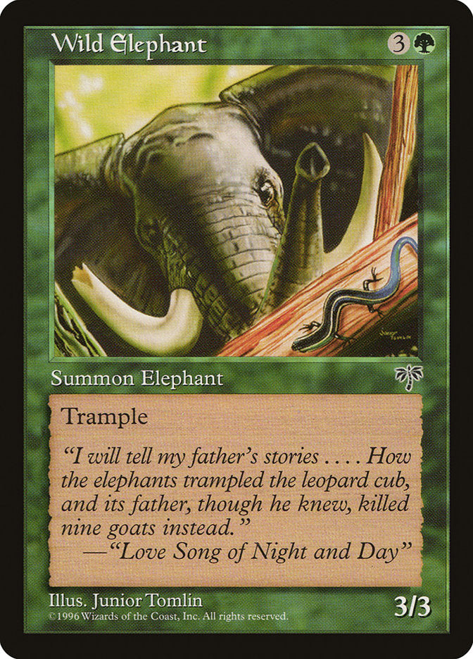 Wild Elephant  (Mirage)  | Good Games Adelaide SA