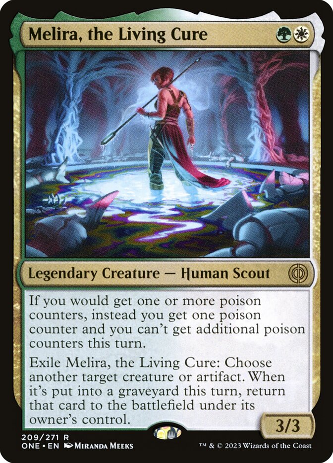 Melira, the Living Cure 209 (Phyrexia: All Will Be One)  | Good Games Adelaide SA