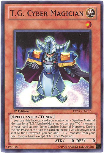 T.G. Cyber Magician [EXVC-EN016] Super Rare | Good Games Adelaide SA