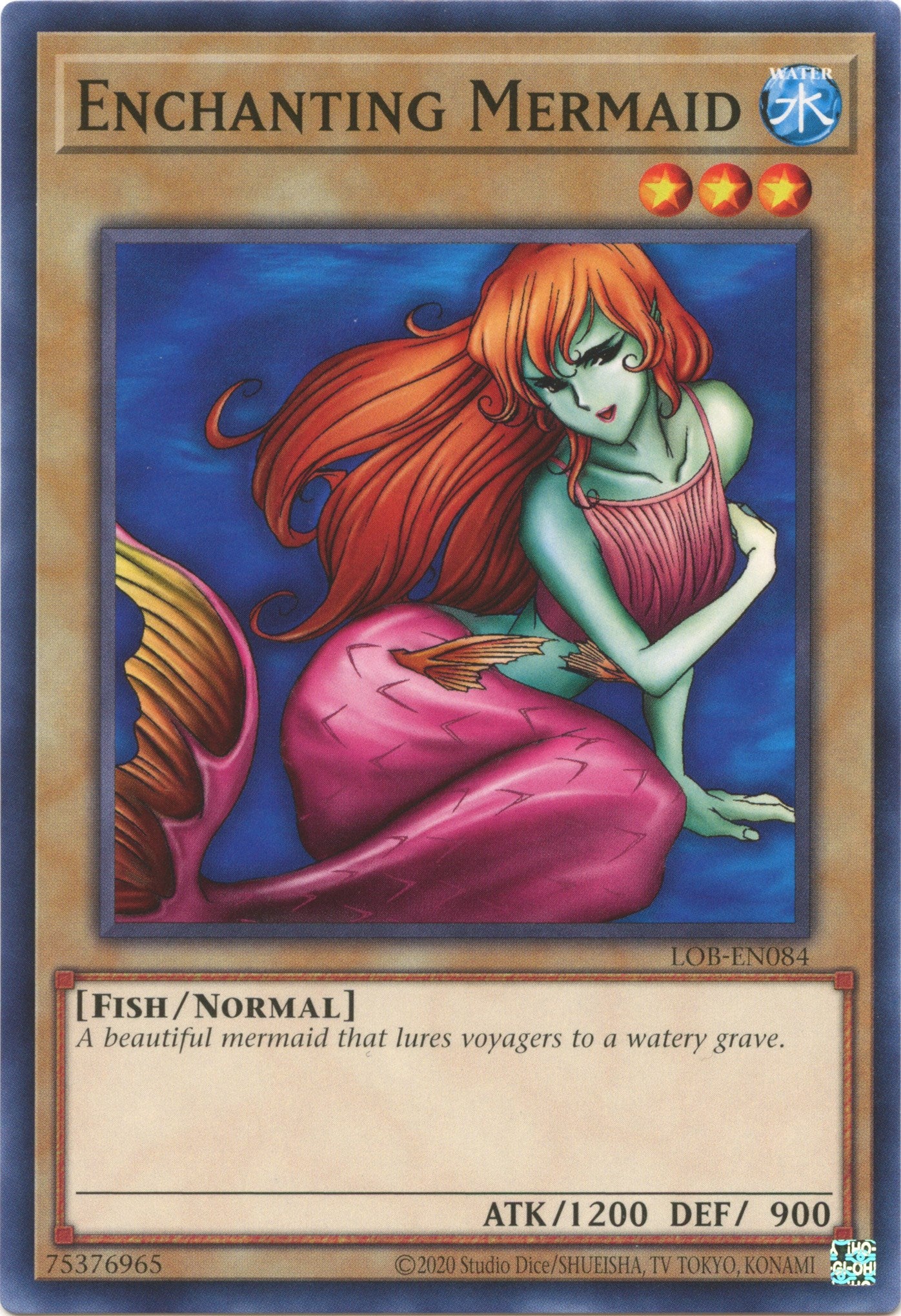 Enchanting Mermaid (25th Anniversary) [LOB-EN084] Common | Good Games Adelaide SA