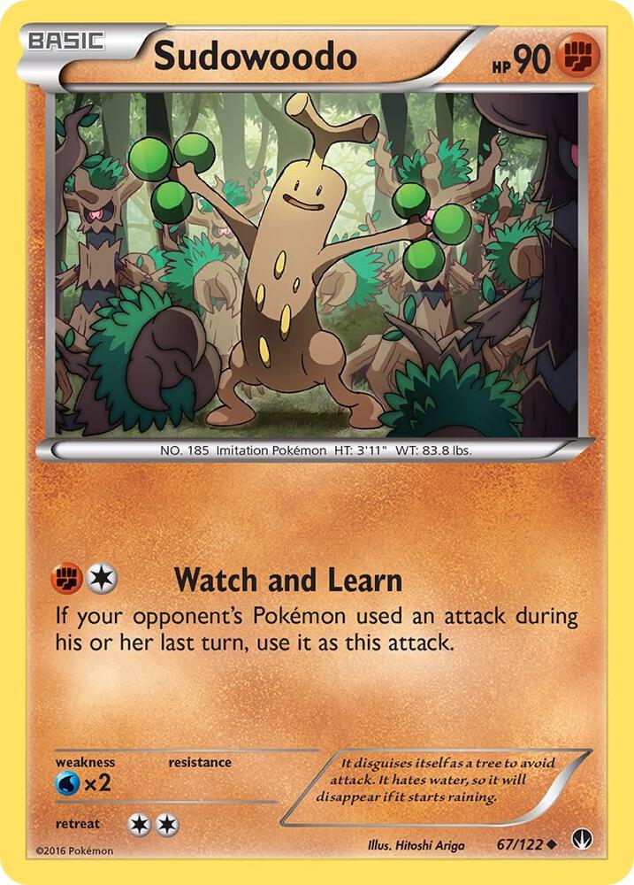 Sudowoodo 67/122 (XY - BREAKpoint)  | Good Games Adelaide SA