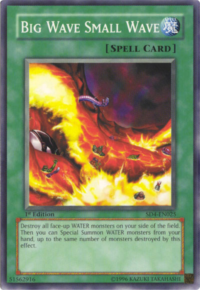 Big Wave Small Wave [SD4-EN025] Common | Good Games Adelaide SA