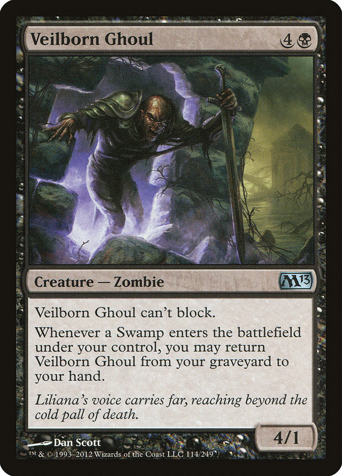 Veilborn Ghoul 114 (Magic 2013 (M13))  - Foil | Good Games Adelaide SA