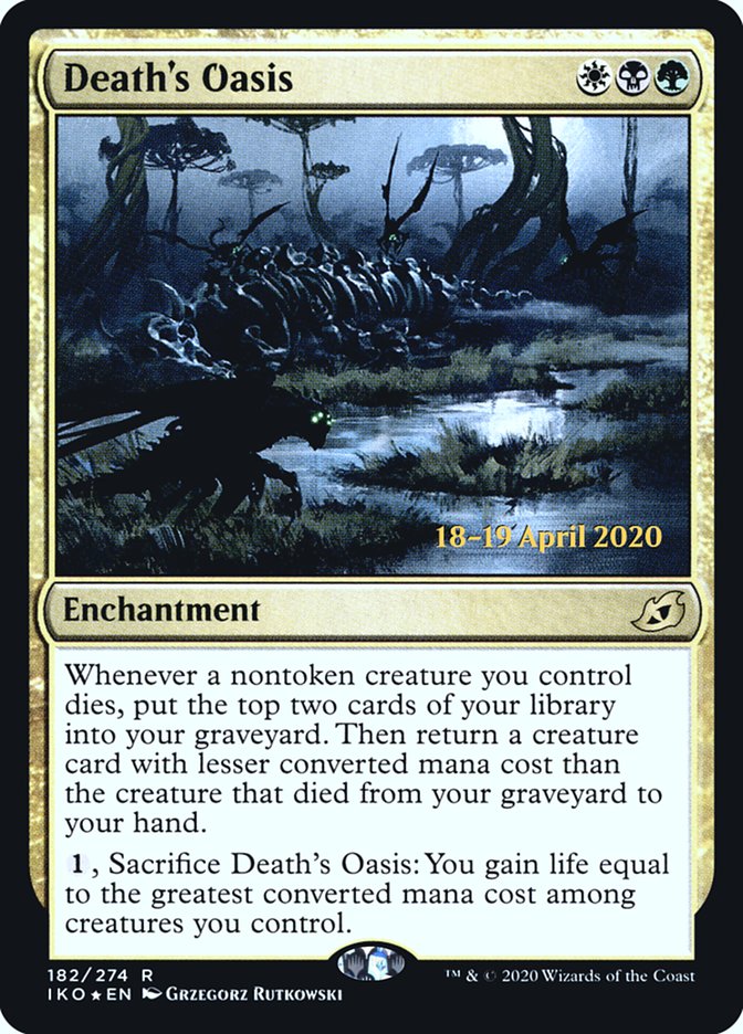 Death's Oasis  [Ikoria: Lair of Behemoths Prerelease Promos] | Good Games Adelaide SA