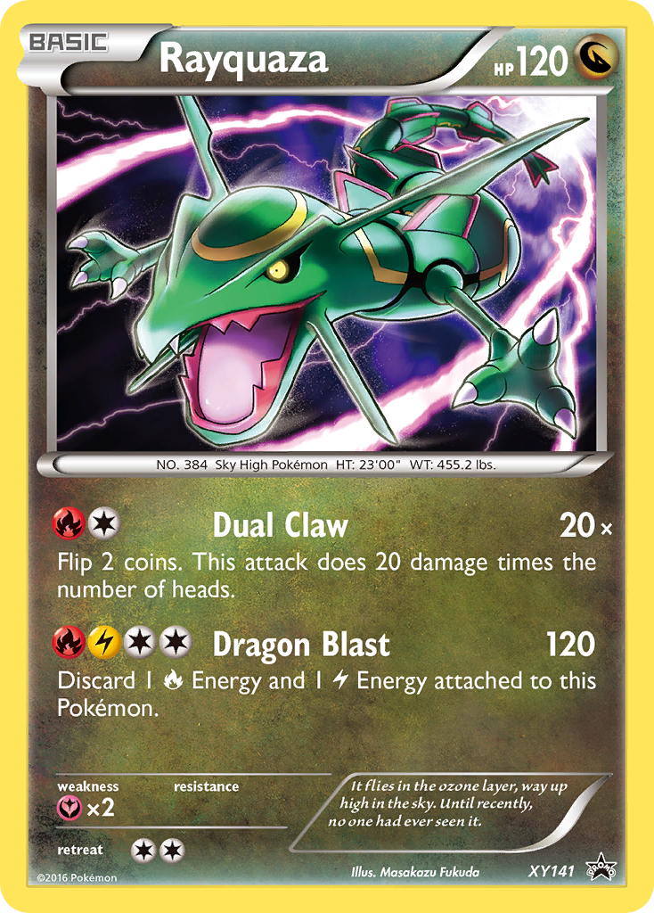 Rayquaza (XY141) [XY: Black Star Promos] | Good Games Adelaide SA