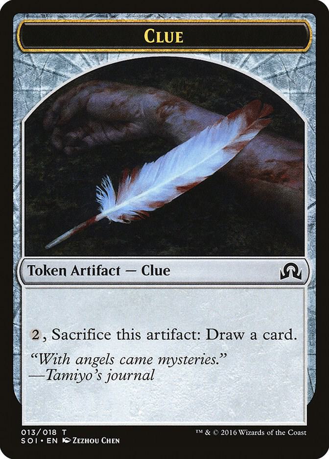 Clue Token 13 (Shadows over Innistrad)  | Good Games Adelaide SA