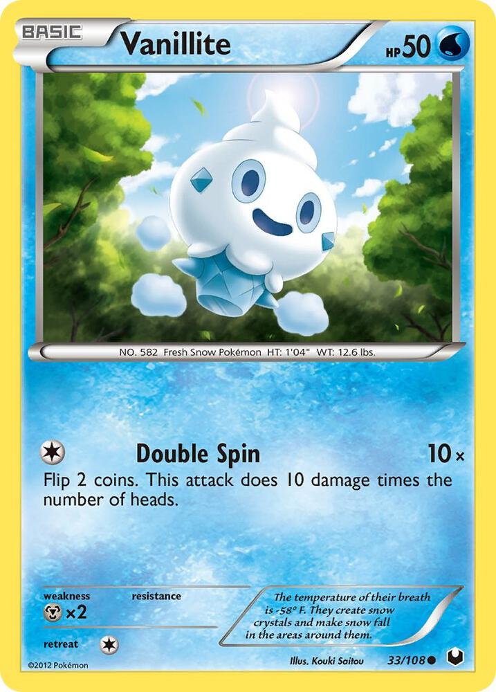 Vanillite 33/108 (Dark Explorers)  - Reverse Holofoil | Good Games Adelaide SA