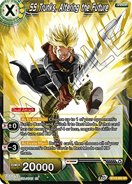 SS Trunks, Altering the Future (Super Rare) [BT13-093] | Good Games Adelaide SA