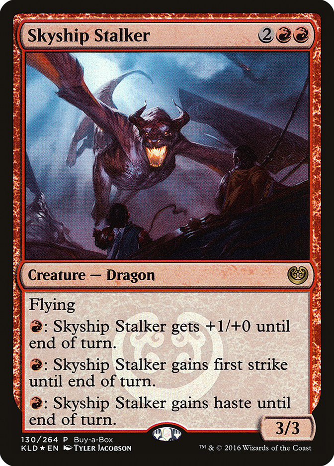 Skyship Stalker (Buy-A-Box) [Kaladesh Promos] | Good Games Adelaide SA