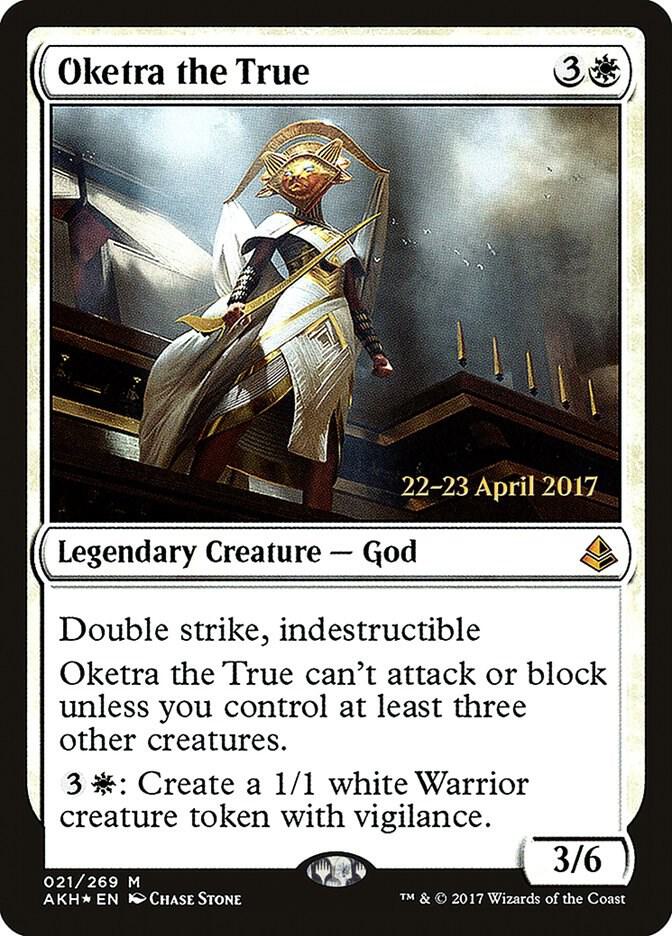 Oketra the True 21 (Prerelease Cards)  - Foil | Good Games Adelaide SA