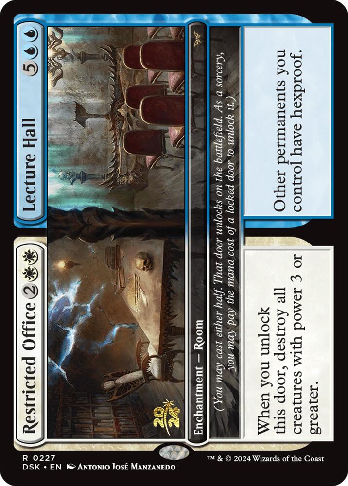 Restricted Office Lecture Hall 227 (Prerelease Cards)  - Foil | Good Games Adelaide SA