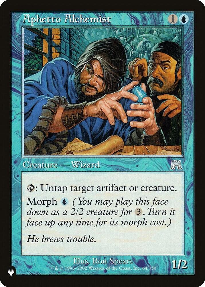 Aphetto Alchemist 64/350 (The List Reprints)  | Good Games Adelaide SA
