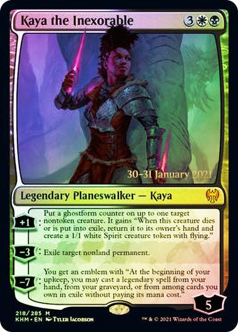 Kaya the Inexorable  [Kaldheim Prerelease Promos] | Good Games Adelaide SA