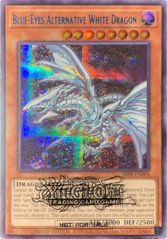 Blue-Eyes Alternative White Dragon [SBPR-EN003] Secret Rare | Good Games Adelaide SA