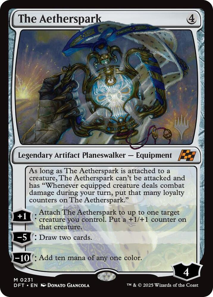 The Aetherspark 231 (Promo Pack: Aetherdrift)  - Foil | Good Games Adelaide SA