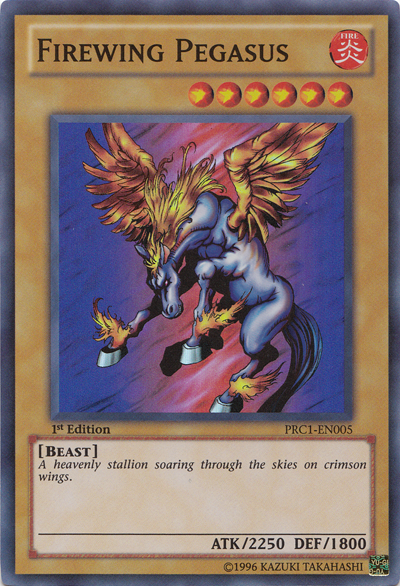 Firewing Pegasus [PRC1-EN005] Super Rare | Good Games Adelaide SA