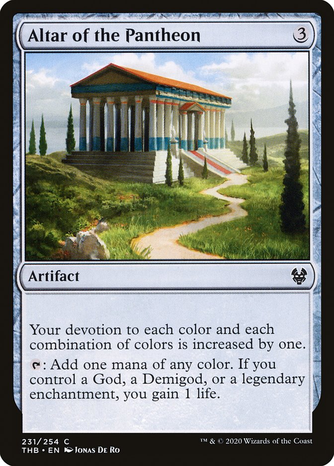 Altar of the Pantheon 231 (Theros Beyond Death)  - Foil | Good Games Adelaide SA
