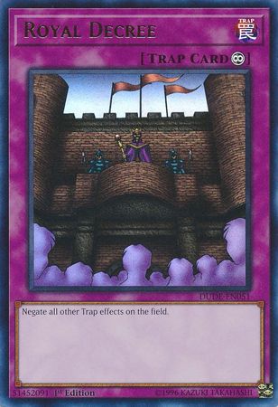 Royal Decree [DUDE-EN051] Ultra Rare | Good Games Adelaide SA