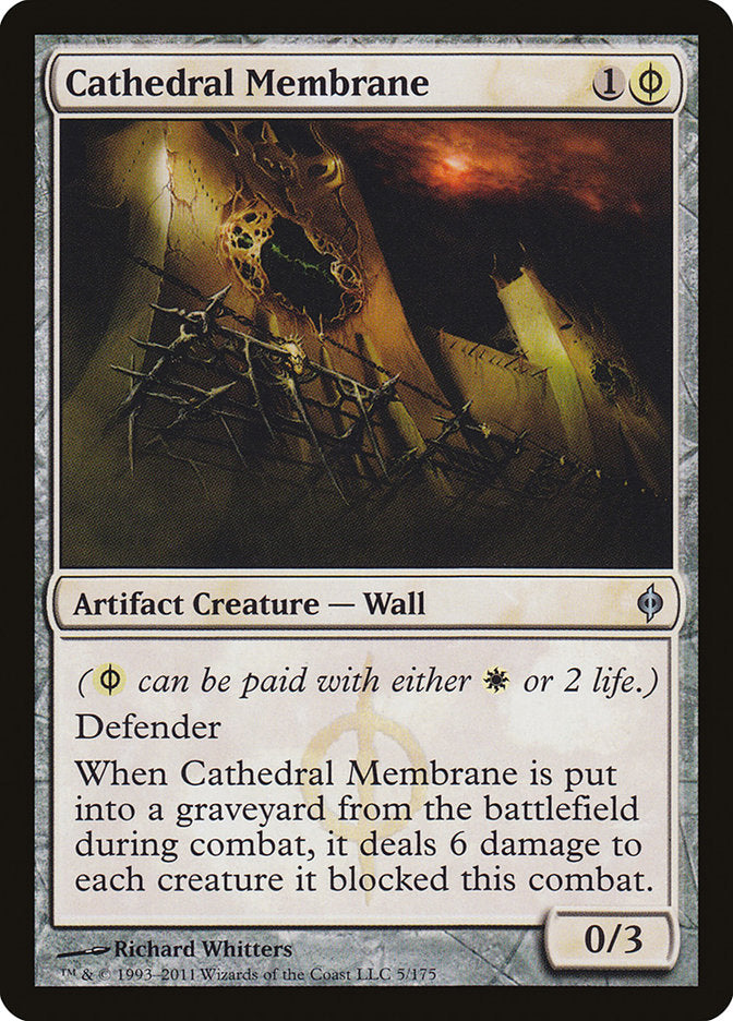 Cathedral Membrane 5 (New Phyrexia)  | Good Games Adelaide SA