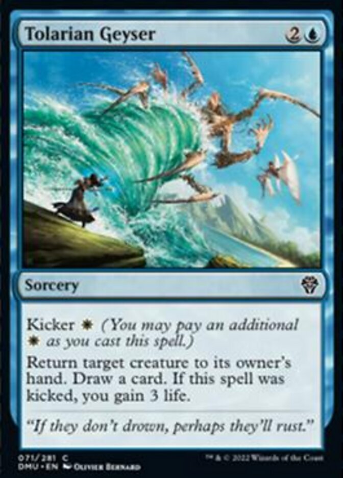Tolarian Geyser [Dominaria United] | Good Games Adelaide SA