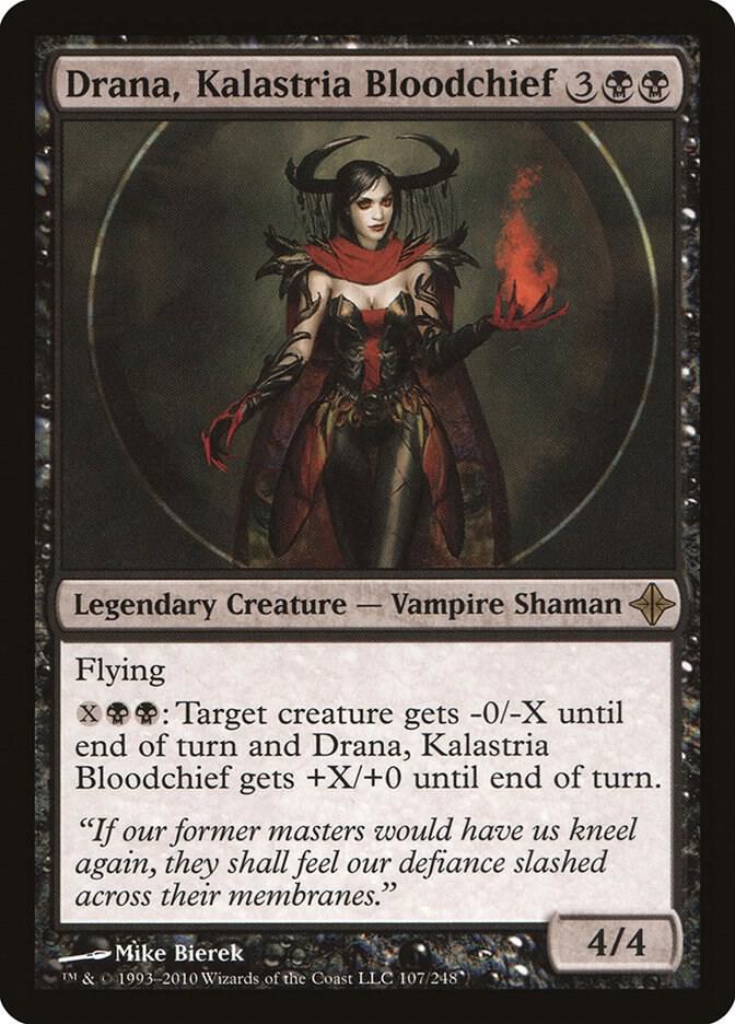 Drana, Kalastria Bloodchief 107 (Rise of the Eldrazi)  - Foil | Good Games Adelaide SA