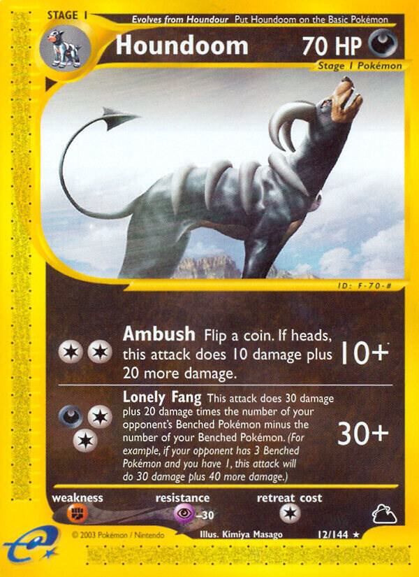 Houndoom  012/144 (Skyridge)  | Good Games Adelaide SA