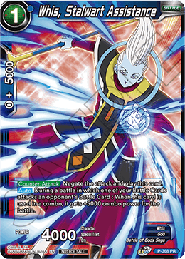 Whis, Stalwart Assistance (Unison Warrior Series Boost Tournament Pack Vol. 7) (P-368) [Tournament Promotion Cards] | Good Games Adelaide SA