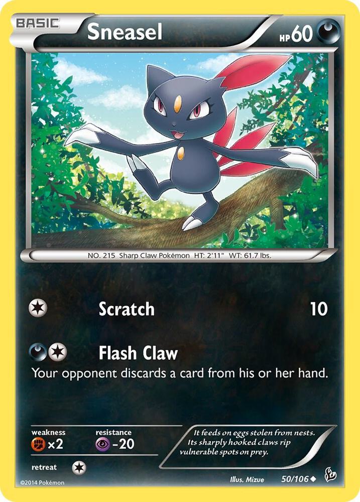 Sneasel 50/106 (XY - Flashfire)  | Good Games Adelaide SA