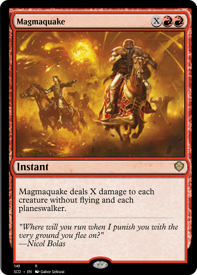 Magmaquake [Starter Commander Decks] | Good Games Adelaide SA