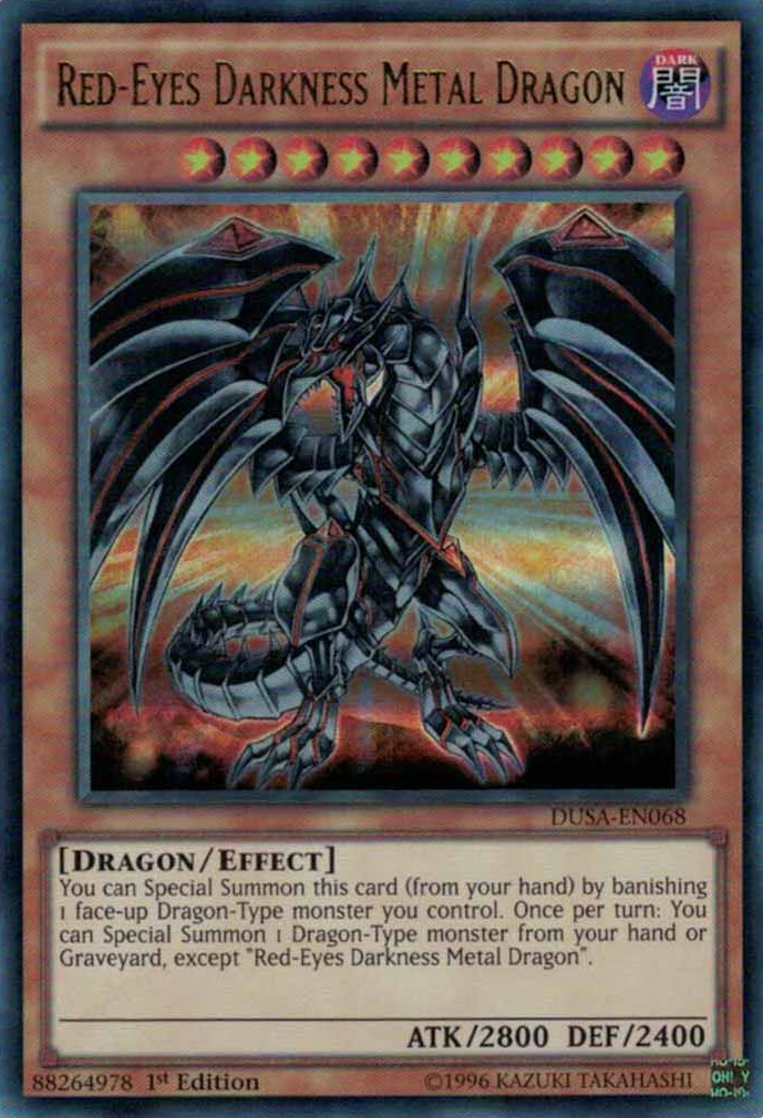 Red-Eyes Darkness Metal Dragon [DUSA-EN068] Ultra Rare | Good Games Adelaide SA