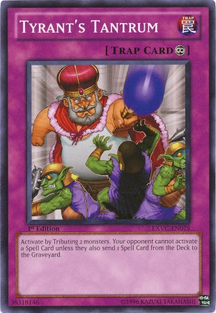Tyrant's Tantrum [EXVC-EN075] Common | Good Games Adelaide SA
