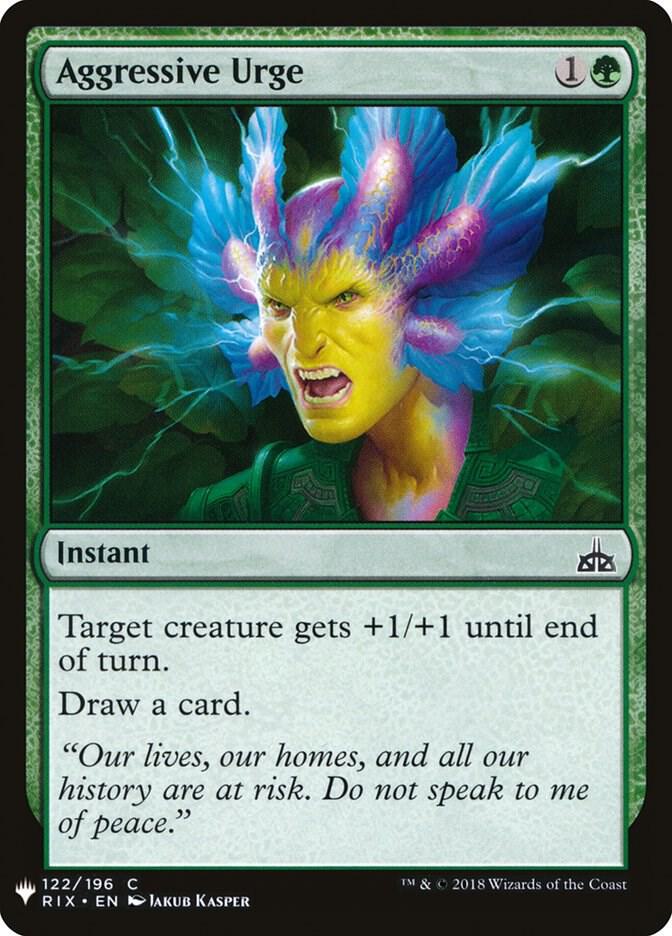 Aggressive Urge 122 (The List Reprints)  | Good Games Adelaide SA
