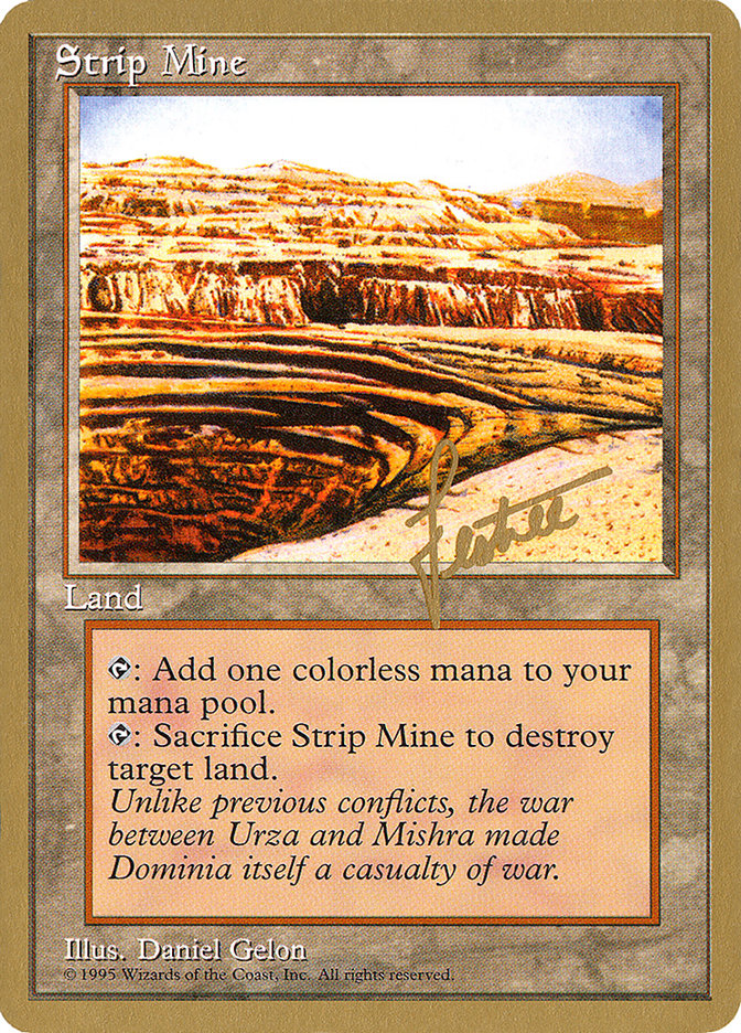 Strip Mine (Bertrand Lestree) [Pro Tour Collector Set] | Good Games Adelaide SA